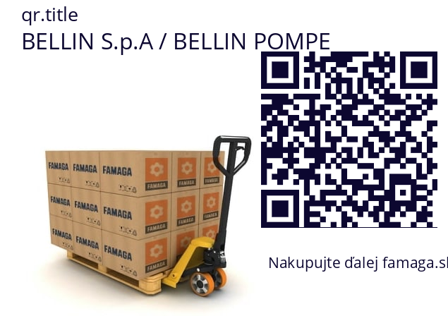   BELLIN S.p.A / BELLIN POMPE 710K0607