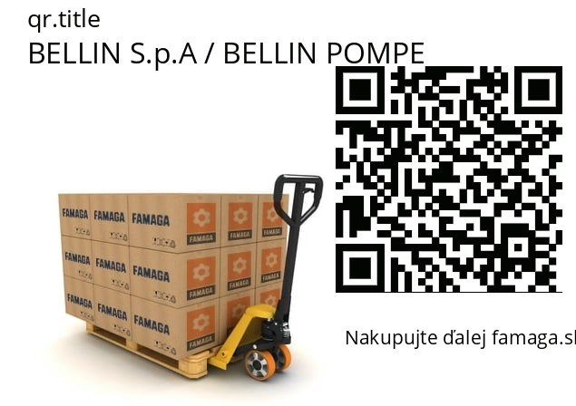   BELLIN S.p.A / BELLIN POMPE 941K0621