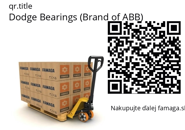   Dodge Bearings (Brand of ABB) P4B-517-ISAF-215R