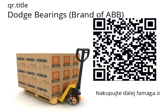   Dodge Bearings (Brand of ABB) 231063=P4B-BZA 115