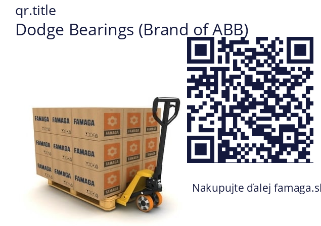   Dodge Bearings (Brand of ABB) .043248