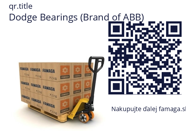   Dodge Bearings (Brand of ABB) 069532