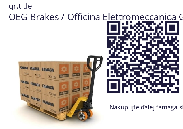   OEG Brakes / Officina Elettromeccanica Gottifredi ZGA12MSFM300