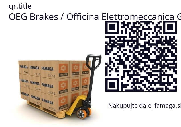   OEG Brakes / Officina Elettromeccanica Gottifredi FRENO 53 MS/MV
