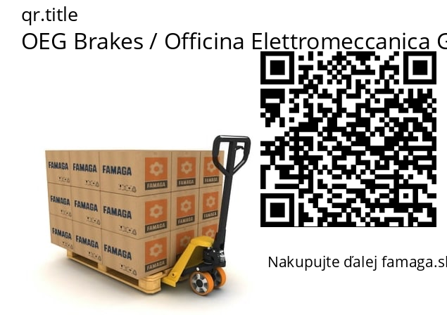   OEG Brakes / Officina Elettromeccanica Gottifredi ZGA08MV001