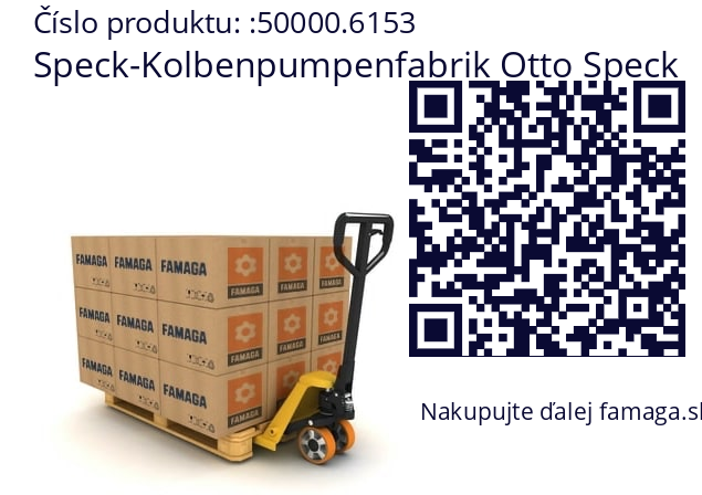   Speck-Kolbenpumpenfabrik Otto Speck 50000.6153