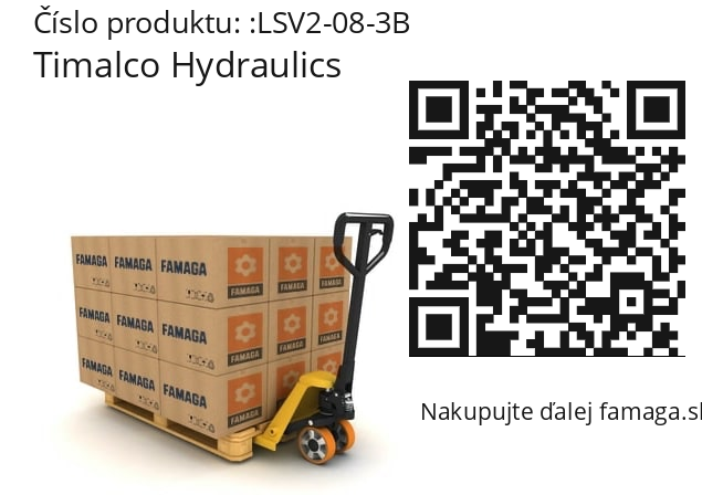   Timalco Hydraulics LSV2-08-3B